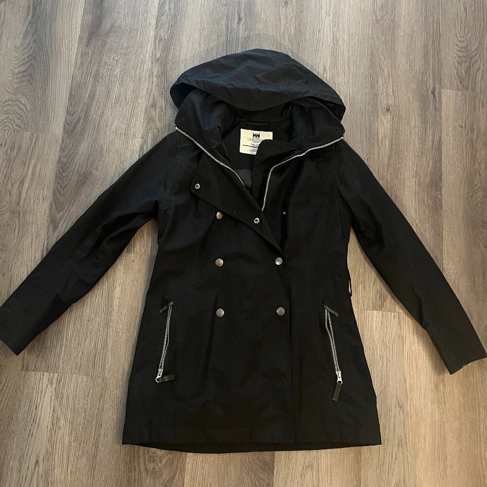 Helly Hansen Black Raincoat